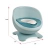 Blue Toddler Potty Splash Proof Training Toilet